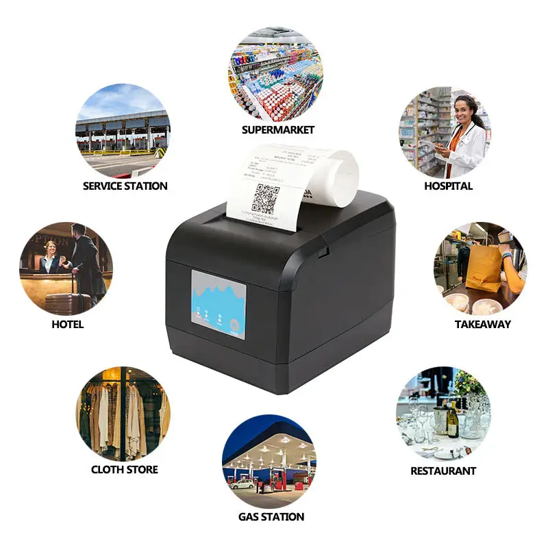 Multi-column Labeling Barcode Label Thermal Printer From China 2