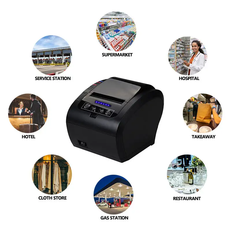 Efficient Output Thermal Printer 6x4 Factory Direct Supply 7
