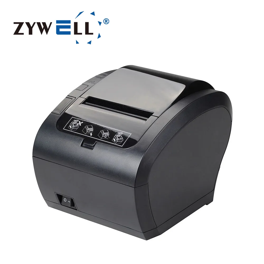 Zywell ZY302 POS Terminal Printer - 80mm Portable Mini Thermal Printer 7