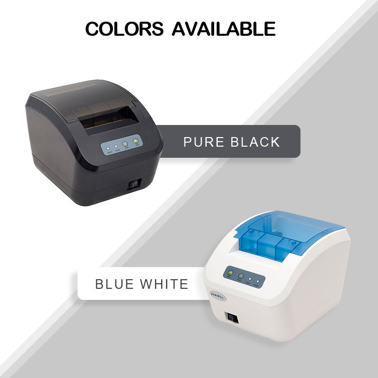 ZYWELL - Printina de ranking de supermercado de supermercados de fábrica Impressora de etiqueta Zywell ZY3310 Bluetooth Thermal Printer USB+BT 11