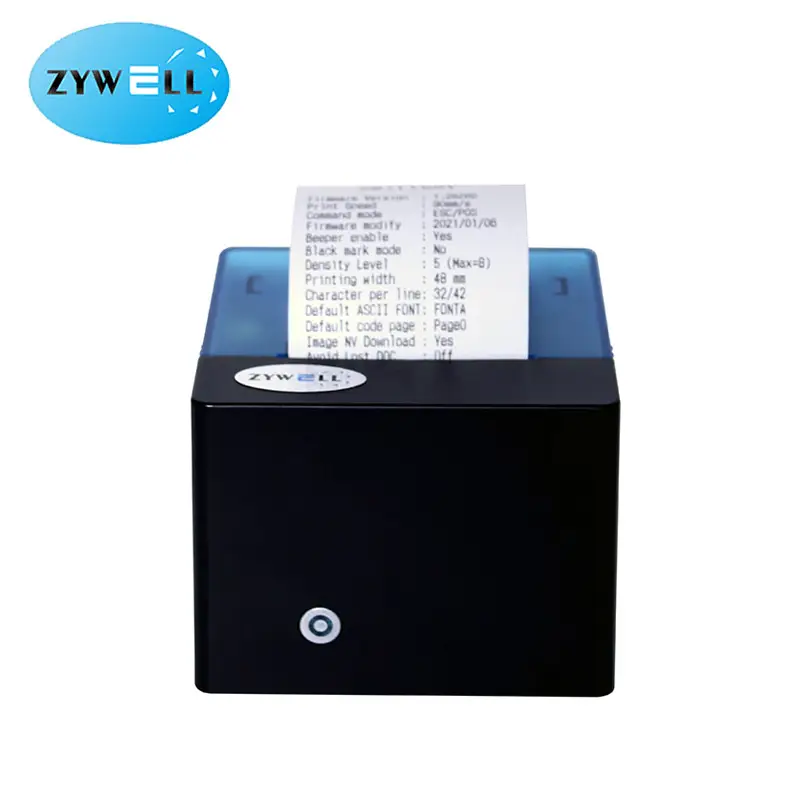 Zywell - 58mm de recibo térmico Impressora Z58 -II USB Bluetooth Connect Min Ithermal Printer 58mm em estoque USB+BT 1