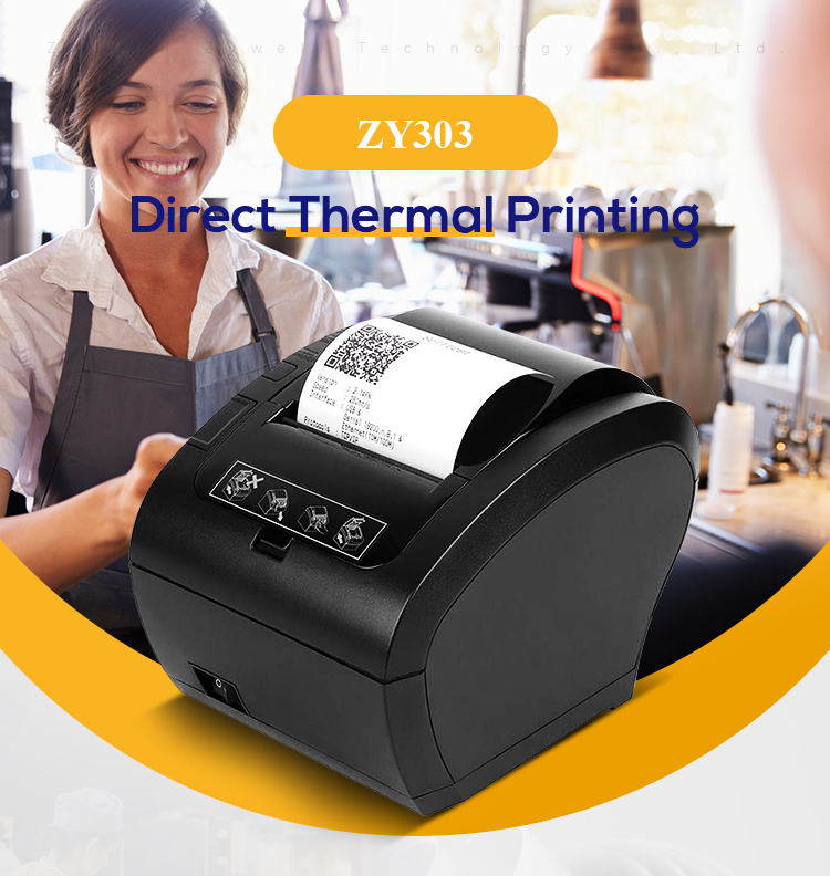 Zywell - Hot Sele Factory Price 80 мм Поворотный принтер 8