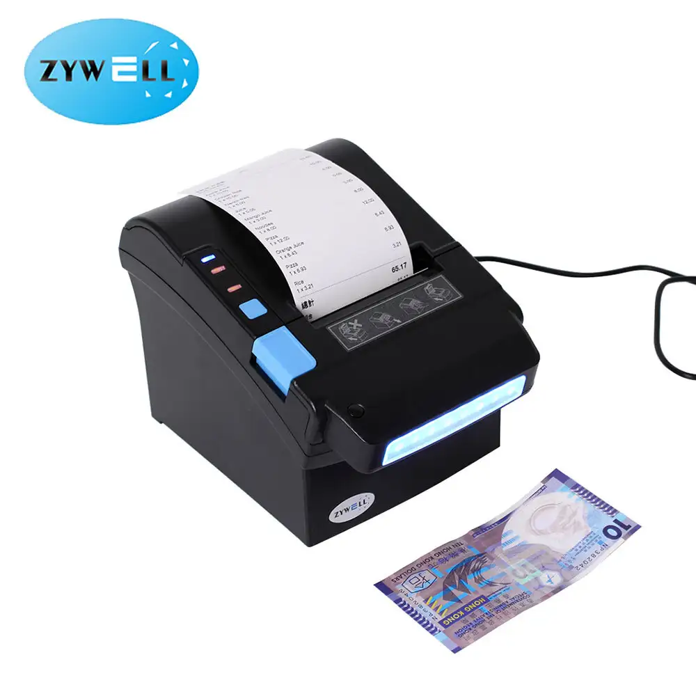 Zywell - China OdnM Pos Thermal Printer 80mm 58mm Resi Printer Printer Impresota Trmica karo Duwit Detektor USB + USB + Maret 1