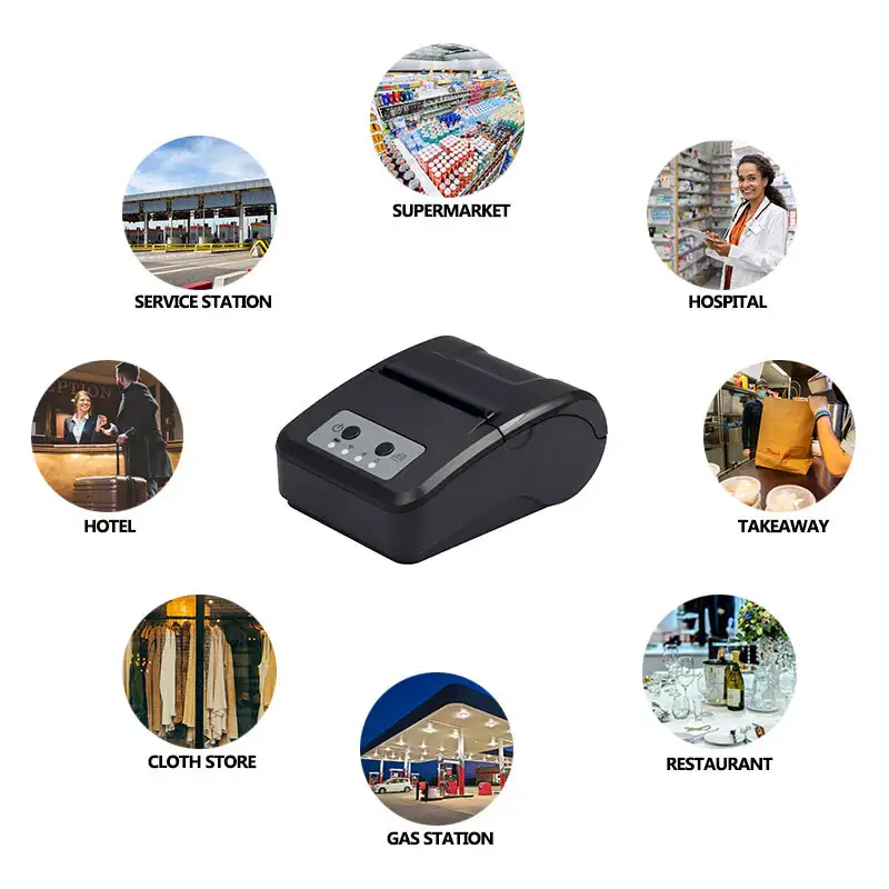 Custom mobile bluetooth receipt printer supply Manufacturer | ZYWELL 7