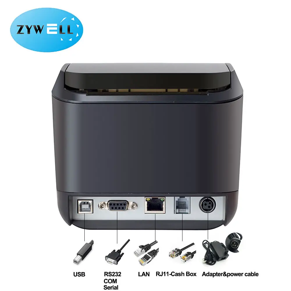OEM 80mm WiFi Thermal Label Printer - Barcode & Receipt Printing, POS System 5