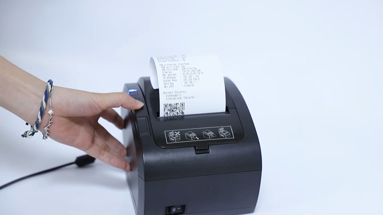 ZYWELL - ZY306 POS 58 80 Mm Printer Thermal Free Driver 300 Dpi