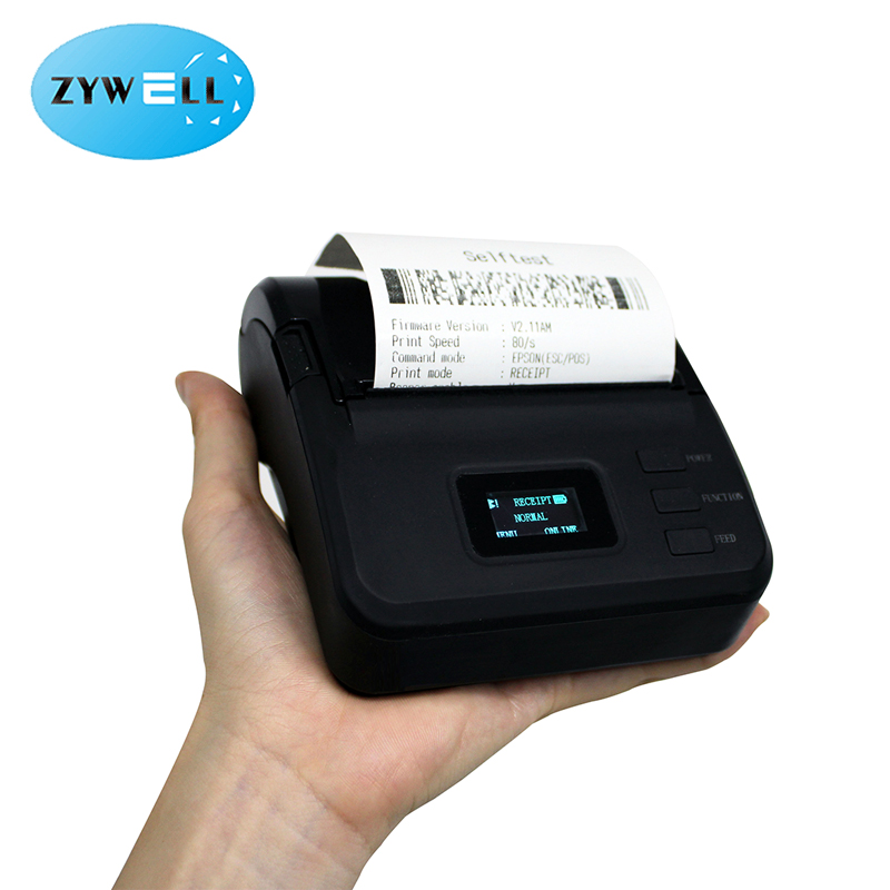 ZYWELL | Customized mobile bluetooth receipt printer for sale 10