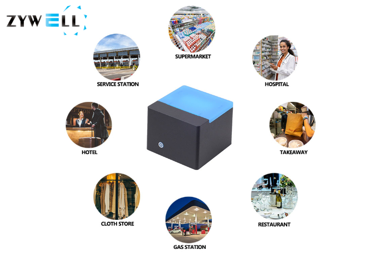 Zywell - เครื่องพิมพ์ความร้อนขนาดเล็กคุณภาพสูง Z58 -II Office Office Supplies เครื่องพิมพ์ USB 10