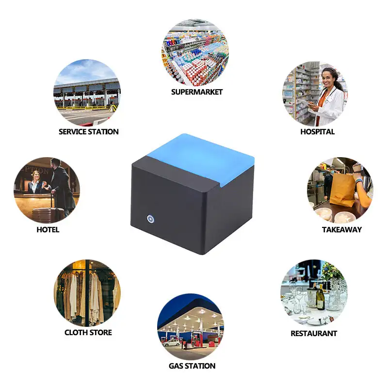 Inkless 58mm Thermal Receipt Printer - High Performance 4