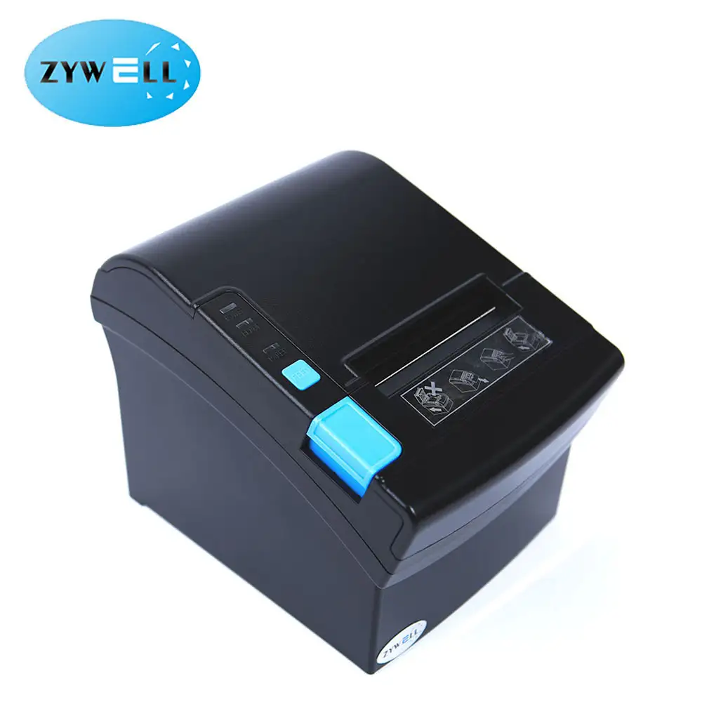 Zywell 80mm Thermal Printer with Bluetooth & Wifi - Fast, Quiet, & Multi-Language Support 4