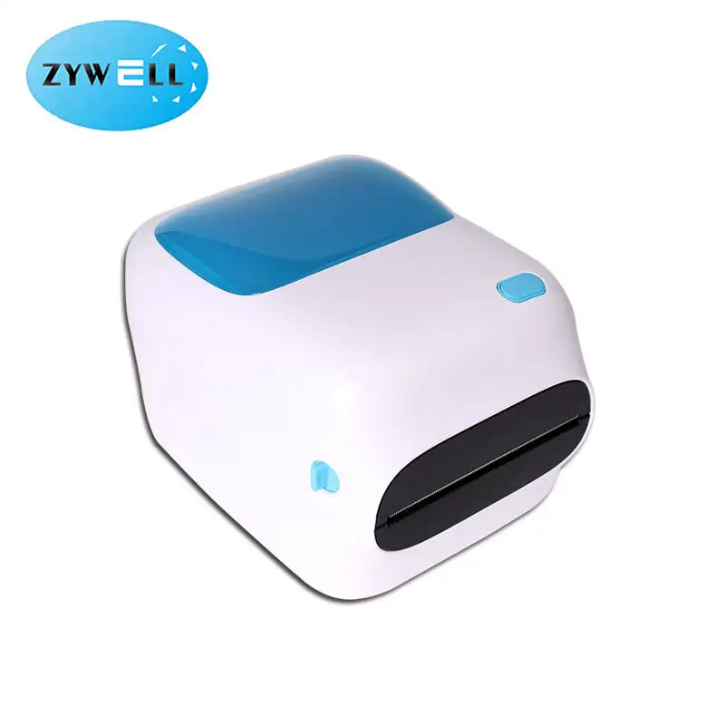 ZYWELL - Nouvelle imprimante à étiquette thermique 4x6 Zywell ZY910 USB Bluetooth Barcode Waybill Imprimante pour Express USB + BT 1