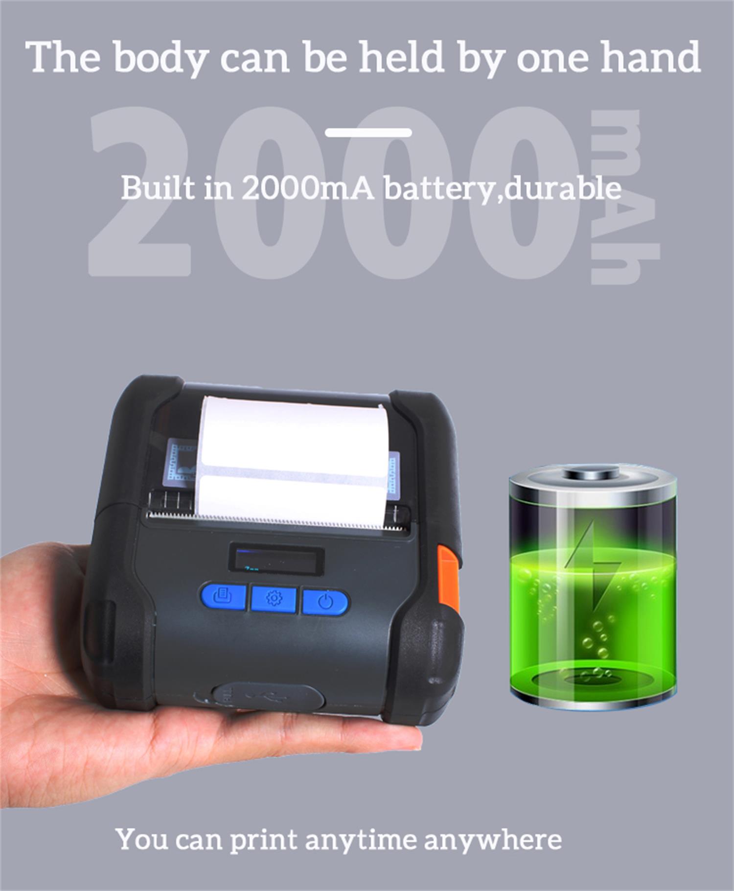 ZYWELL | Latest hand held label printers supply 8