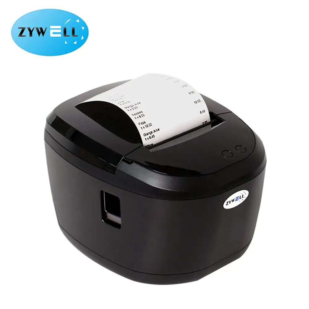 Zywell - Zywell OEM 80mm Thermalquittung Drucker Zy308 Multisprachiger Druckpos -Drucker Thermalquittung USB+Rs232 1