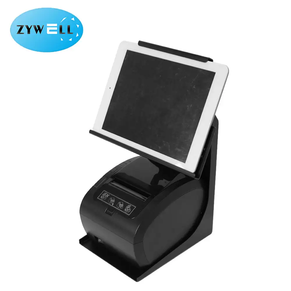 Zywell - Sistema POS Desktop de 80 mm Etiqueta de etiqueta de recibo térmico Papelada de impresor 1