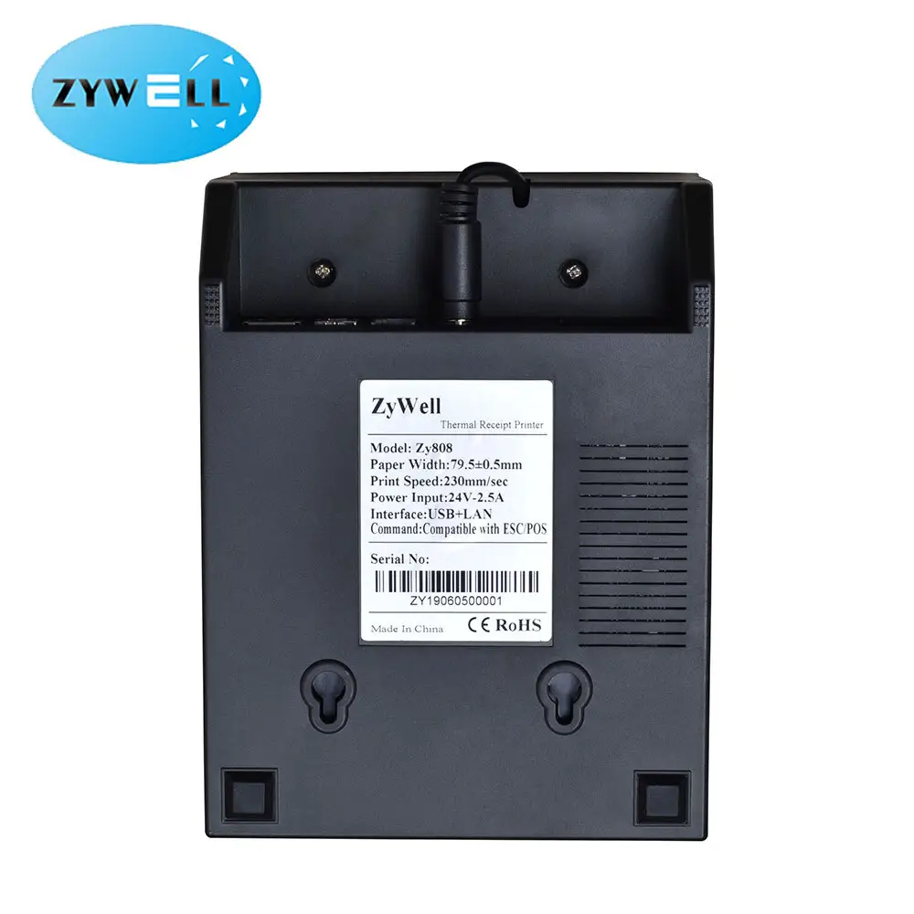 pos thermal printer 80mm at Wholesale Prices | ZYWELL 7