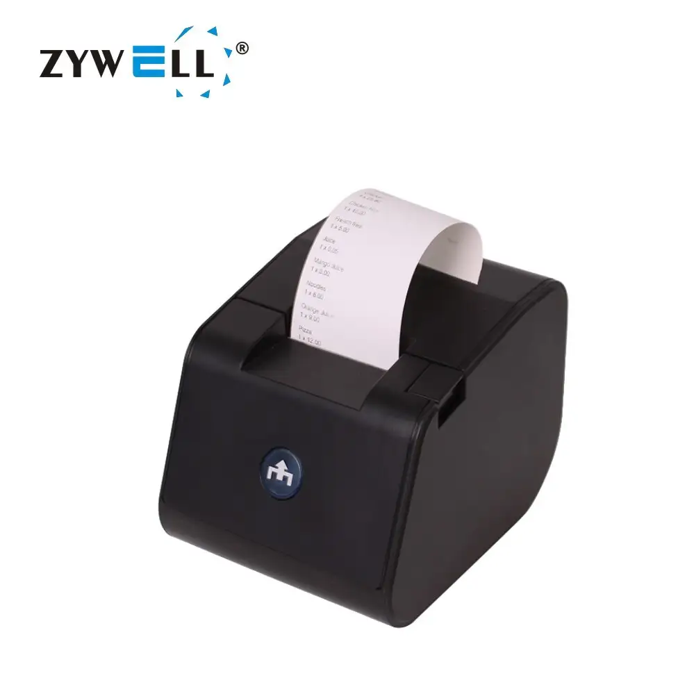 Zywell - Imprimante thermique de 58 mm Zywell Z58-III Mini Tablette d'imprimante USB No Ink Bill Imprimante POS avec Rouleau de papier USB 1