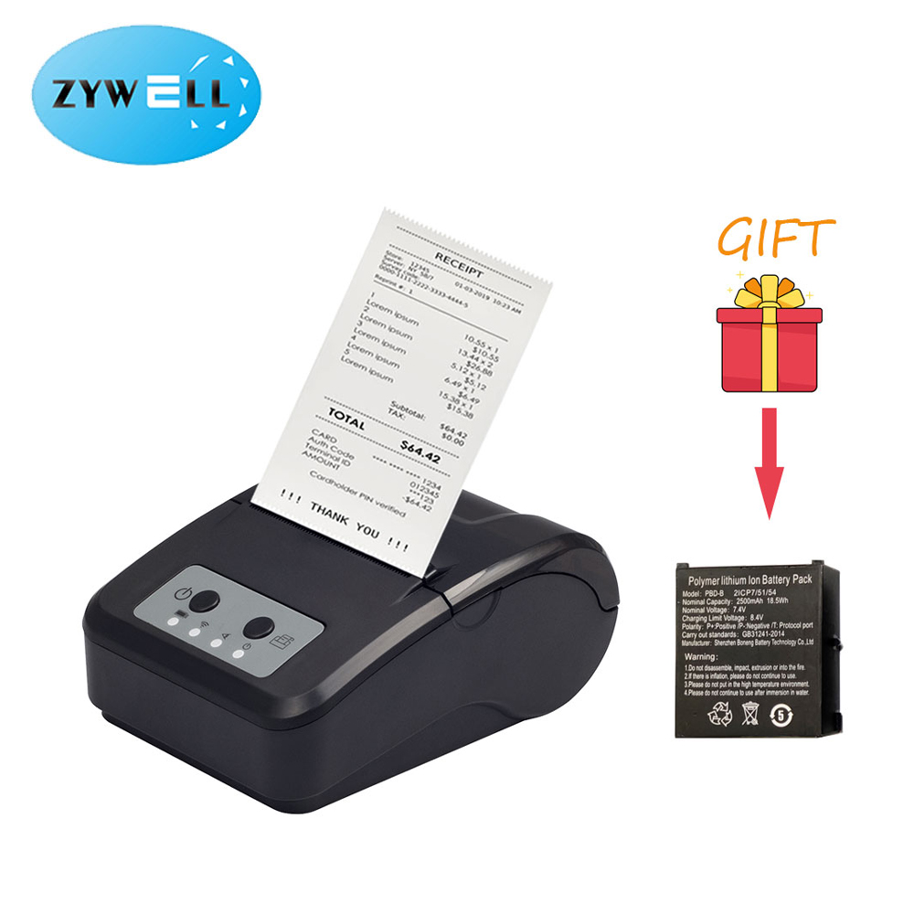 printer panrimo bluetooth seluler ing Grosir Prices | ZYWELL 10