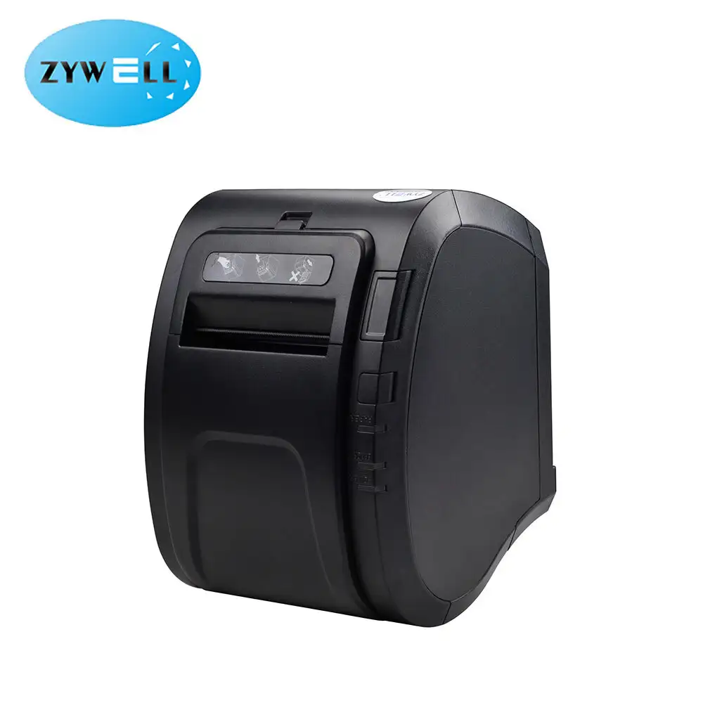 Zywell-超品質の安いデスクトップBluetoothサーマルレシートプリンターホテル請求書チケットプリンターZy307 USB+RS232+LAN+BT 1