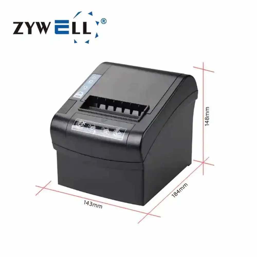 80mm Receipt Paper POS Printer Wholesale - ZYWELL 7