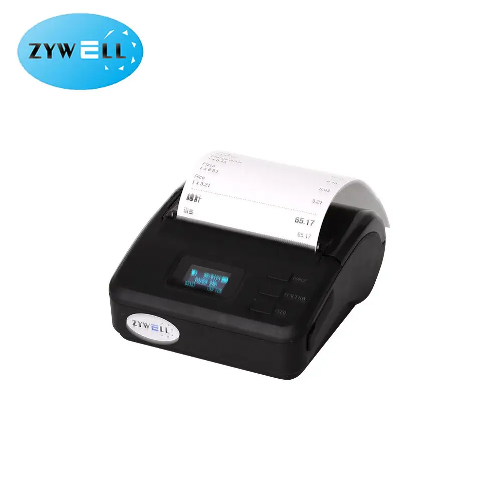 Custom made mobile thermal receipt printer suppliers | ZYWELL 5