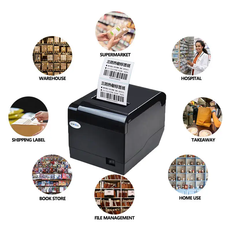 ZYWELL | Best 3 inch thermal receipt printer suppliers 4