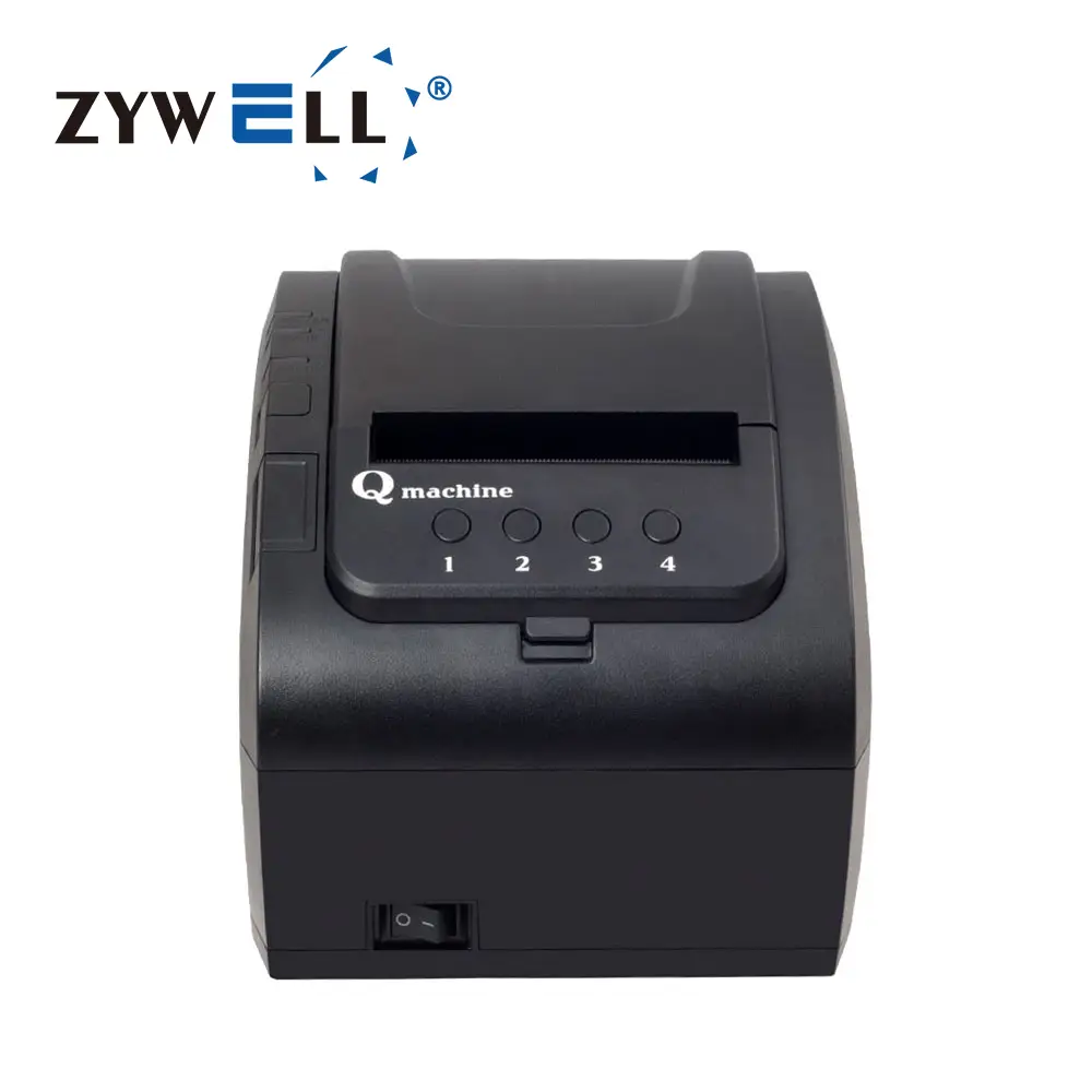 Zywell - เครื่องพิมพ์ความร้อน Amazon Hotsale USB RS232 LAN ใบเสร็จรับเงินเครื่องพิมพ์พร้อมแอพพิมพ์คิว ZY307Q USB+RS232+LAN 1