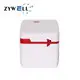 Zywell 4-Inch Bluetooth Thermal Label Printer with Paper Holder 5