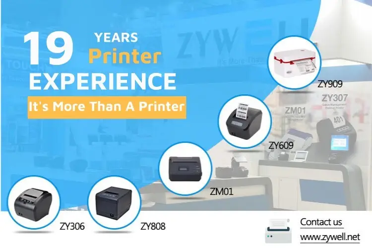 bluetooth thermal printer 80mm at Wholesale Prices | ZYWELL 7