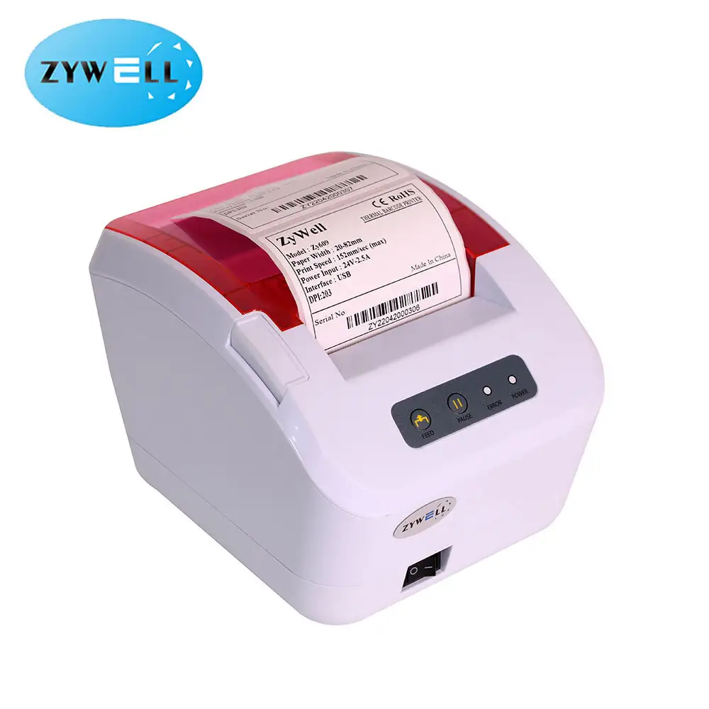 Zywell - Zywell Entiquetas Impresora de etiqueta termal Termal Amazon Hot 3 pulgadas Pegatina de código de barras de 3 pulgadas 1