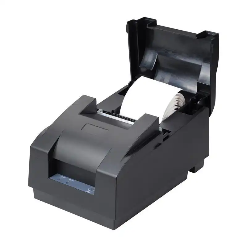 76mm Impact Dot Matrix Receipt Printer - Ribbon Printing, Triple Carbon Paper, Stylish Design & Easy Operation 2