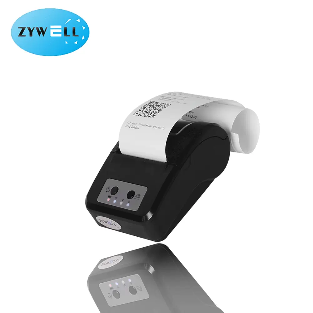 Custom portable printer for receipt suppliers Manufacturer | ZYWELL 6