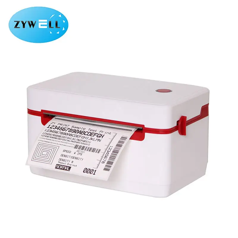 Zywell 4 Inch USB+WIFI Label Printer - High Resolution Technology 3