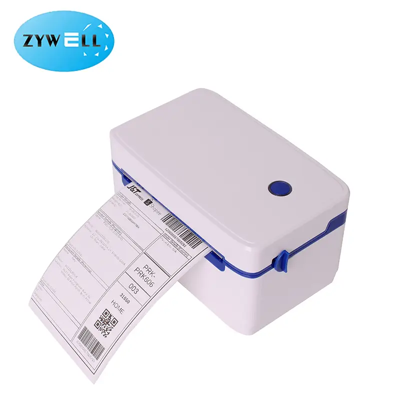 ZYWELL - ZYWELL 4X6 REQUIPE DE REMBLEIRA IMPRESSORA ZY909 NOVA 4 polegadas Térmicas Adesivo de Beclade 1
