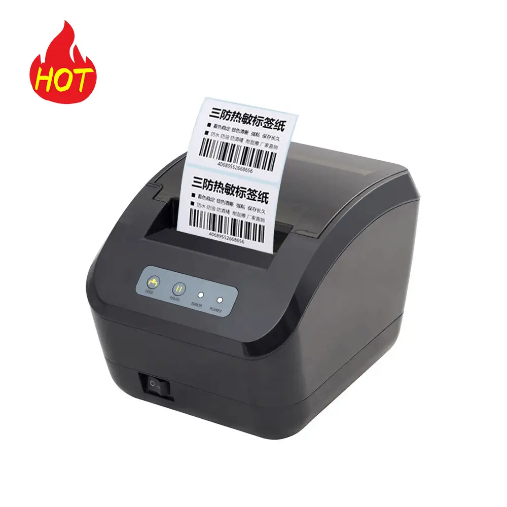 Zywell - Zywell Hot Bluetooth -Etikettdrucker für Aufkleber Zy609 3inch Quittungen Barcodes Drucken kleiner Drucker USB+RS232+LAN+BT 1