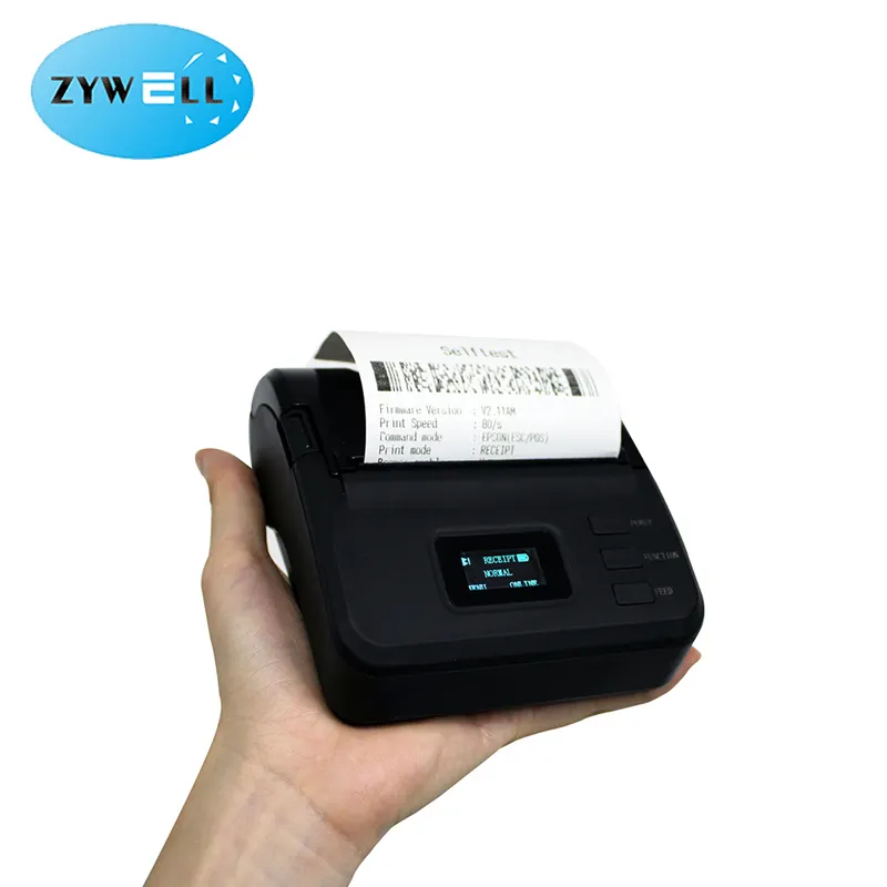 Mini Bluetooth Receipt Printer - High Quality 3inch ZM01 Pos Printer 6