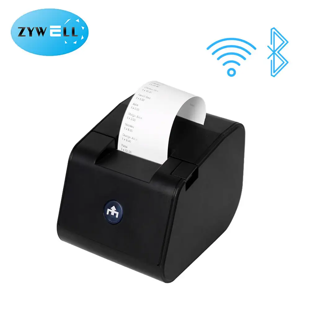 Zywell Z58-III USB Bluetooth Wi-Fi Thermal Ticket Printer-быстрый, надежный и прост в использовании 1