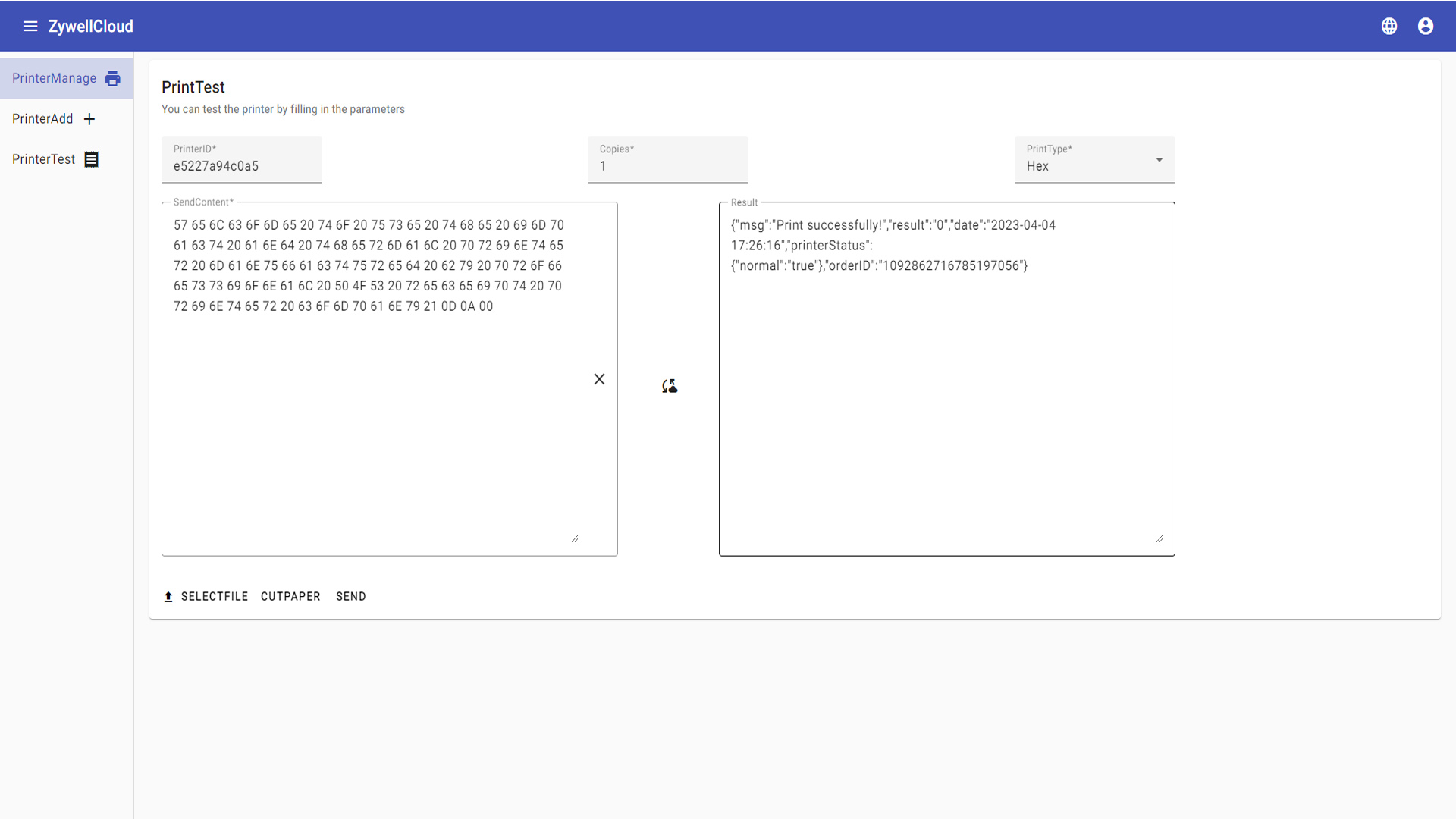 Thermal ticket cloud printer use tutorial 14