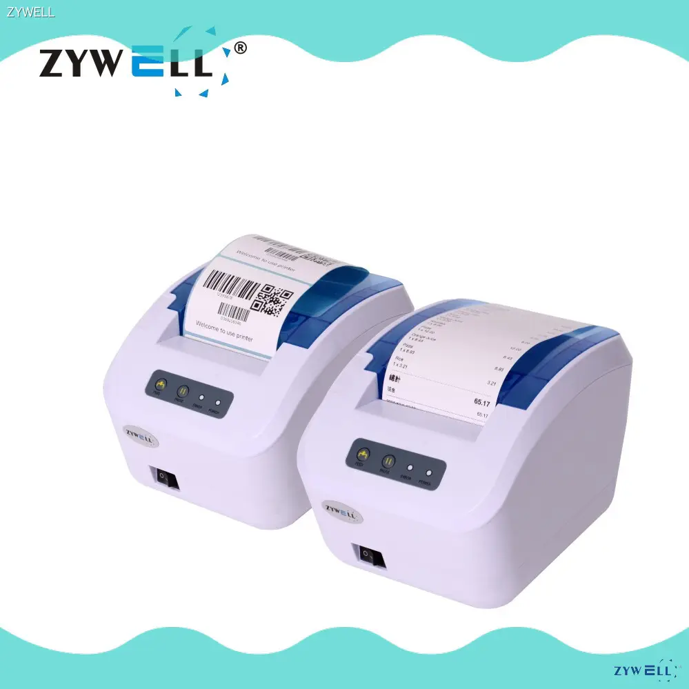 Zywell ZY609 Thermal Label Printer - 3 inch, 203dpi 1