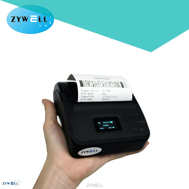 Best mini mobile receipt printer suppliers | ZYWELL 1