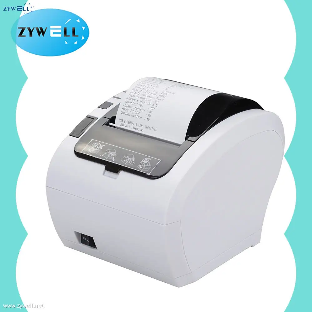 ZYWELL | Best pos thermal printer 80mm cost 1