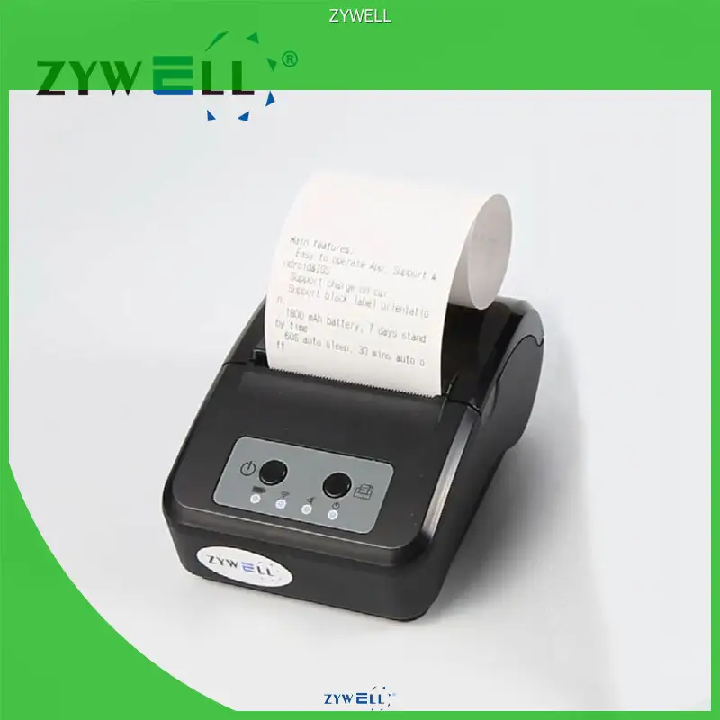 ZYWELL | High-quality mini bluetooth receipt printer vendor 1
