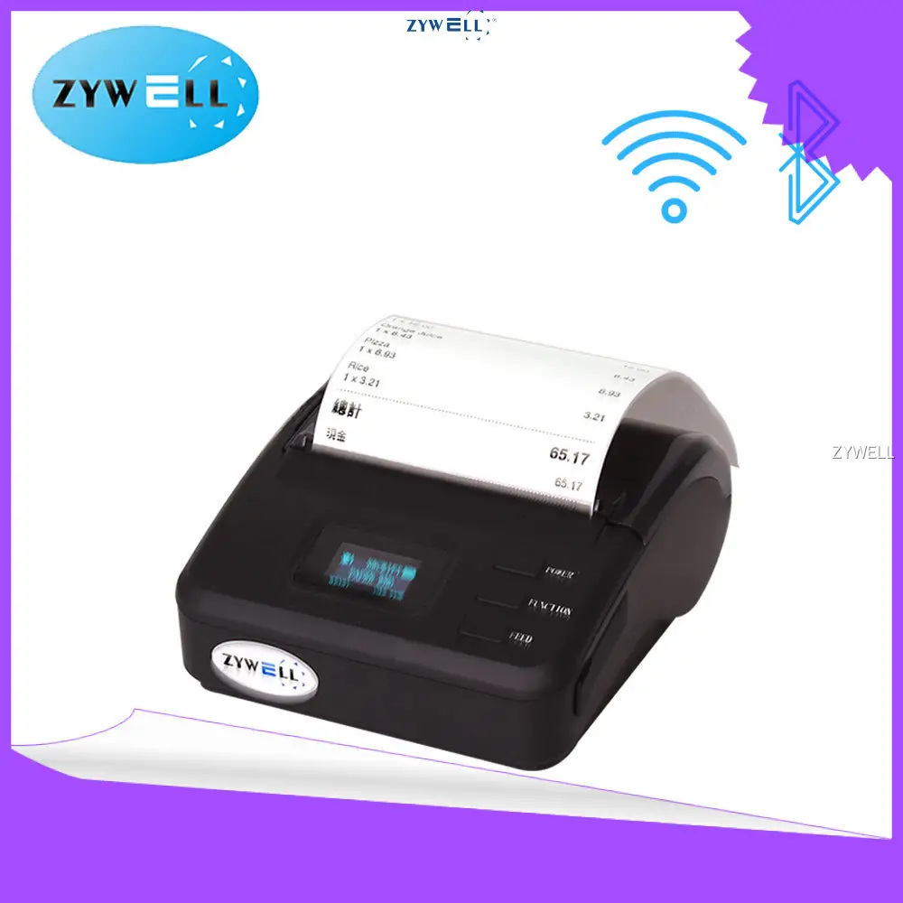 Custom wireless bluetooth receipt printer wholesale Manufacturer | ZYWELL 1