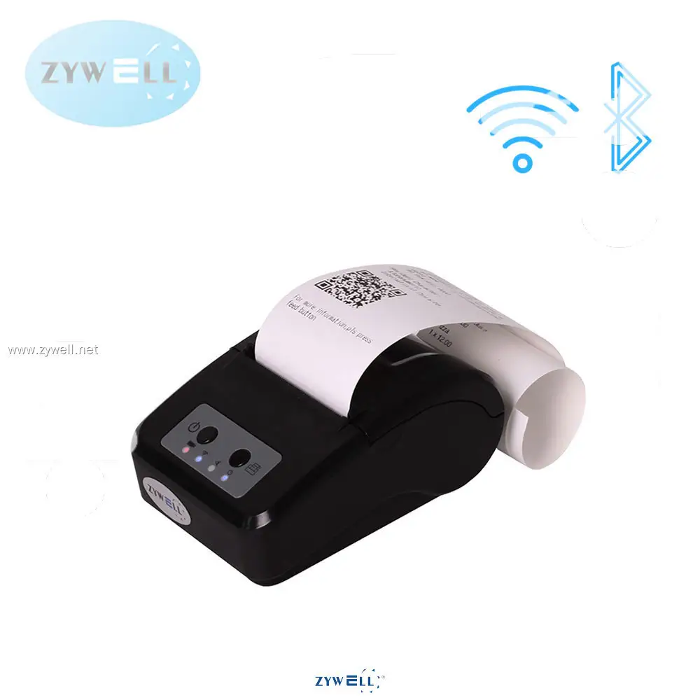 Custom mobile thermal receipt printer wholesale Manufacturer | ZYWELL 1