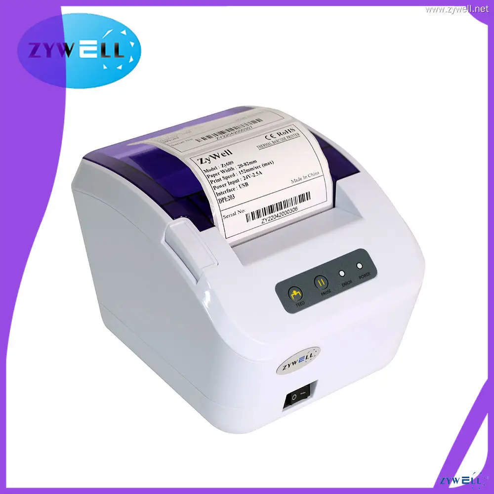 Bulk 3 inch thermal printer factory | ZYWELL 1