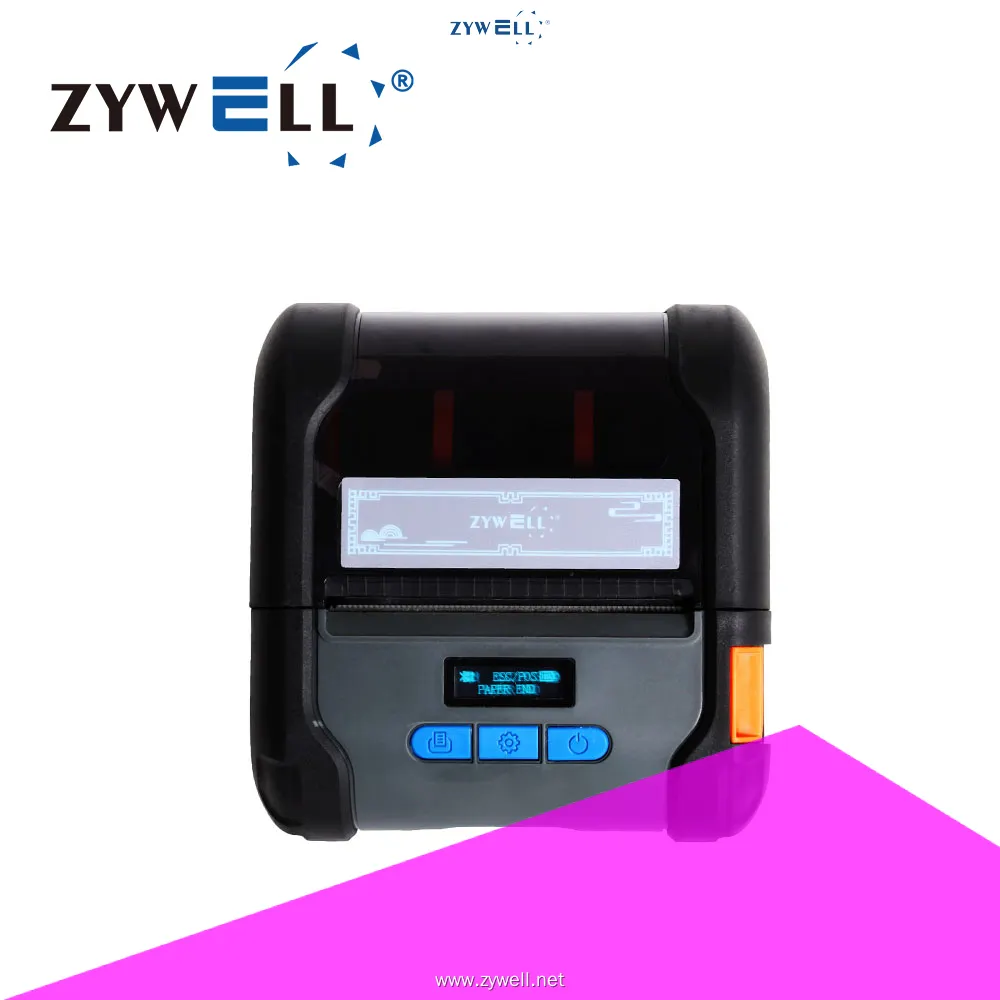 Professional portable handheld label printer price | ZYWELL 1