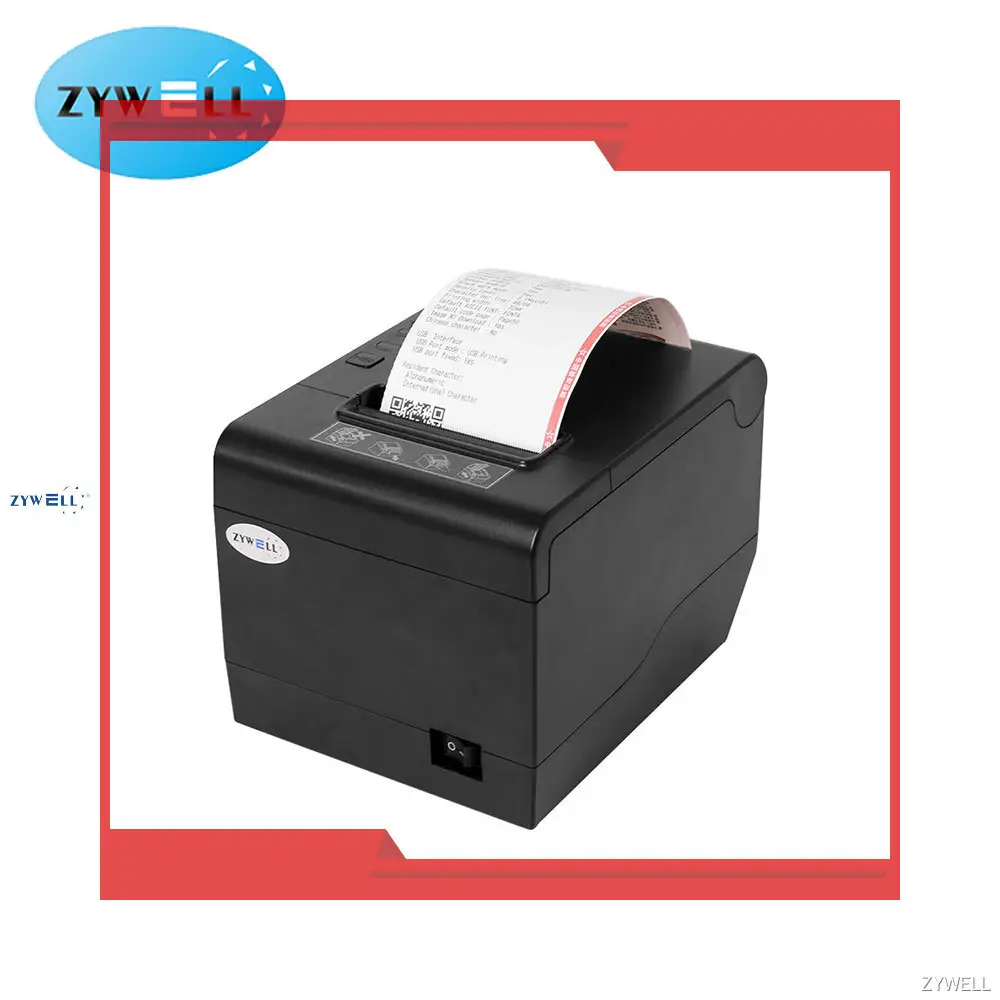 Bulk buy thermal printer for small business manufacturers | ZYWELL 1