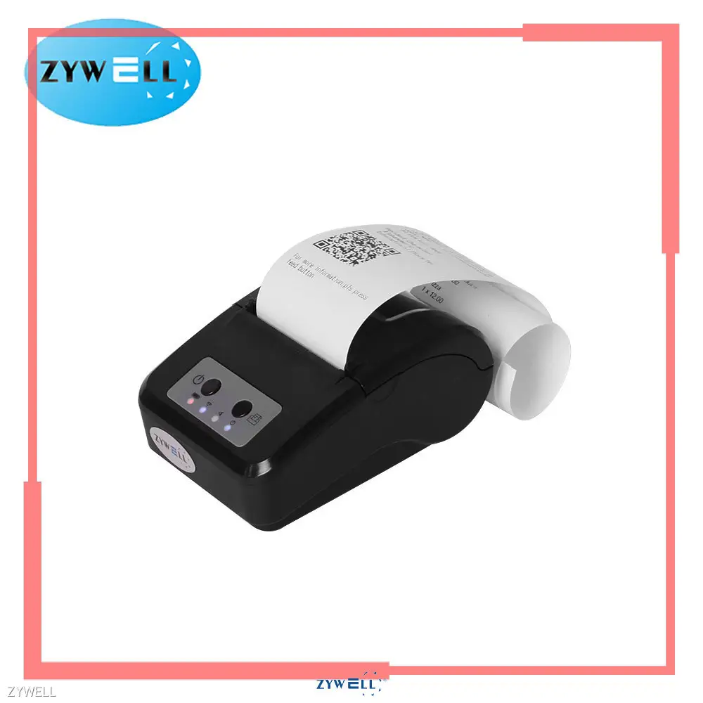 Custom mobile receipt printer for square suppliers Manufacturer | ZYWELL 1
