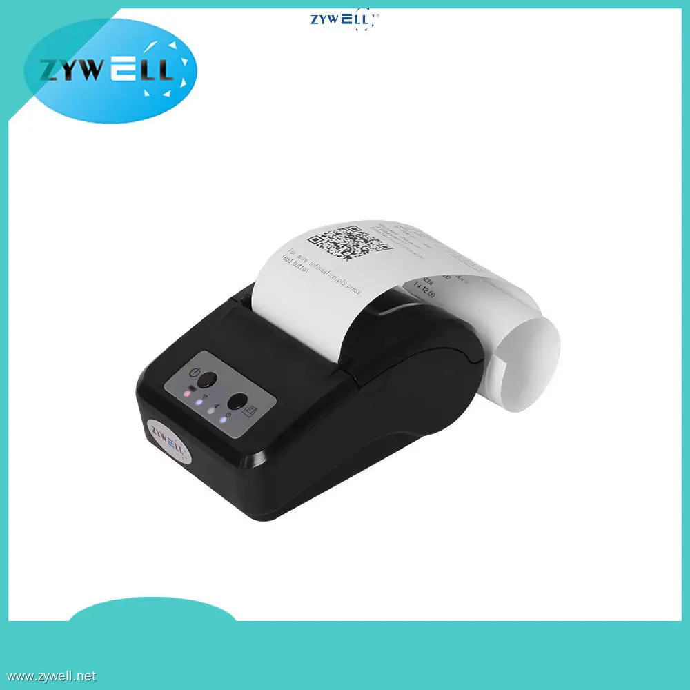 58mm portable mini thermal printer at Wholesale Prices | ZYWELL 1