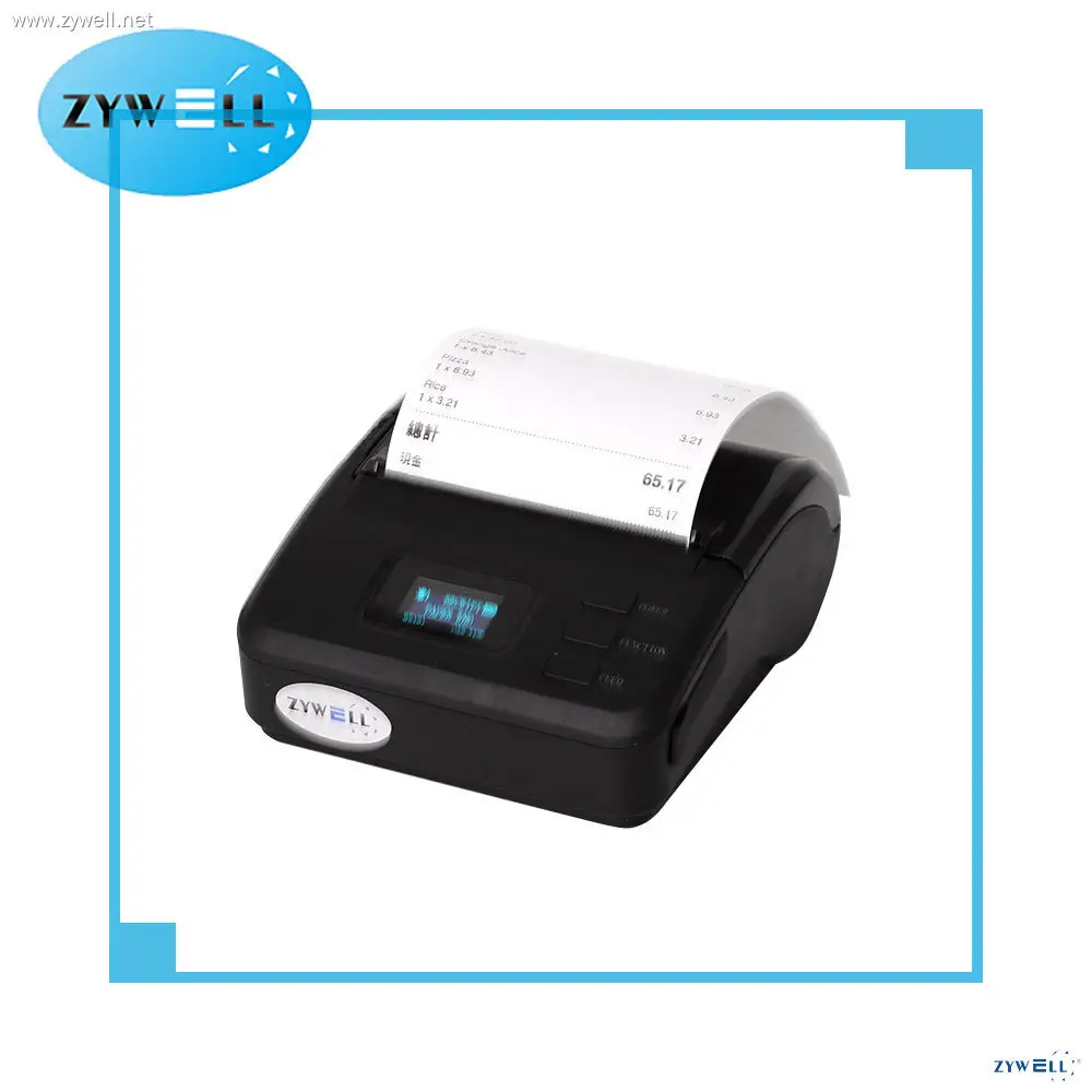 Custom mini mobile receipt printer supply Manufacturer | ZYWELL 1