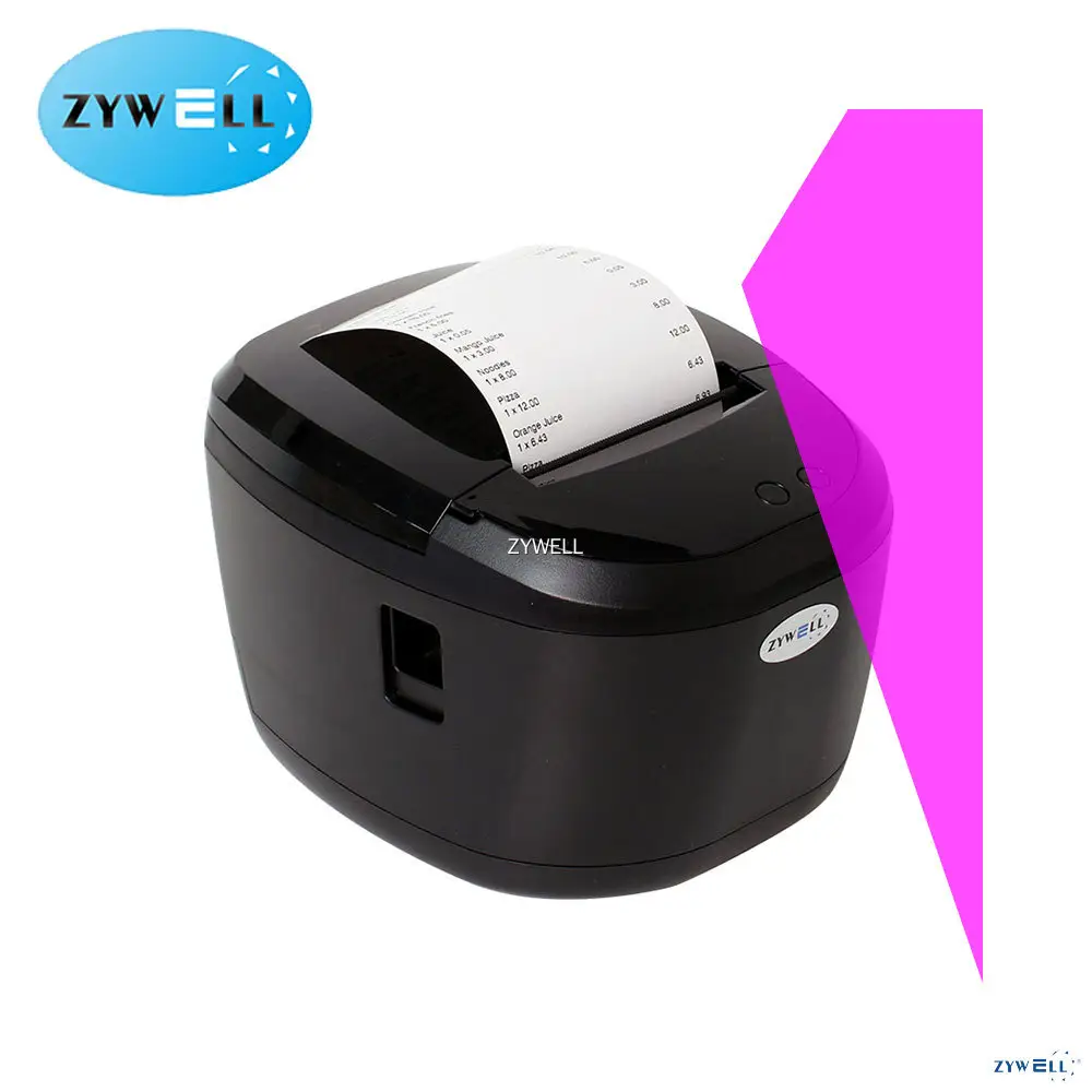 Custom 80mm portable mini thermal printer price Manufacturer | ZYWELL 1